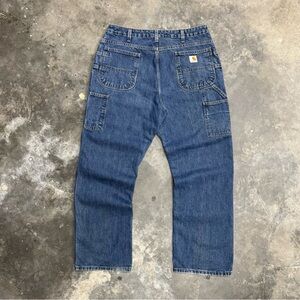 Carhartt Carpenter Jeans Workwear Utility Denim